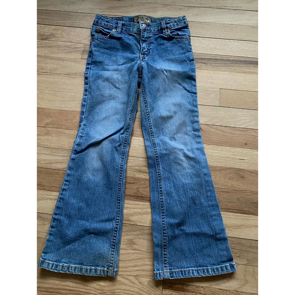 The Childrens Place Bootcut Stretch Blue Denim Jeans - Picture 2 of 6